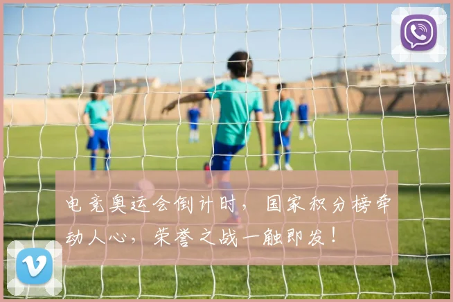 电竞奥运会倒计时,国家积分榜牵动人心,荣誉之战一触即发!
